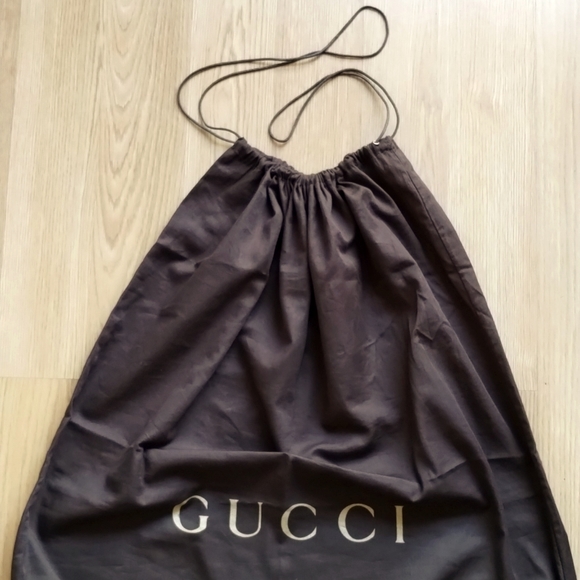 Gucci Other Gucci Suitcase Bag Protection Brown Made In Italy Poshmark